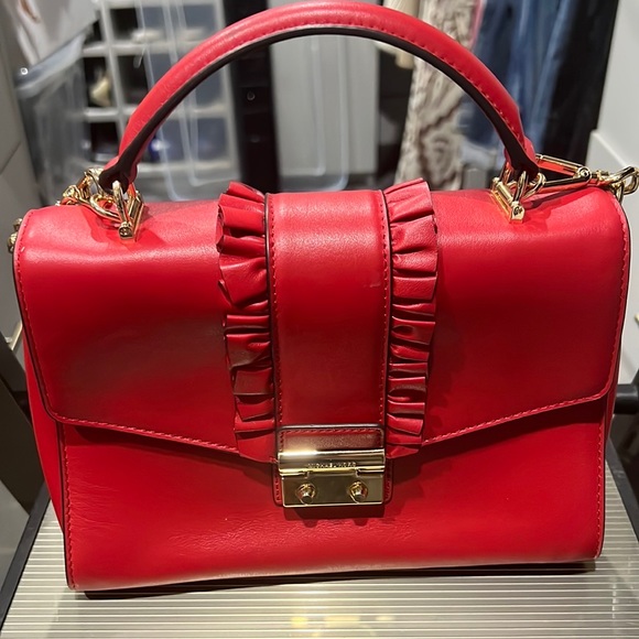 Michael Kors Red Crossbody - Picture 4 of 6